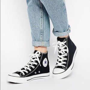 Black High Top Converse